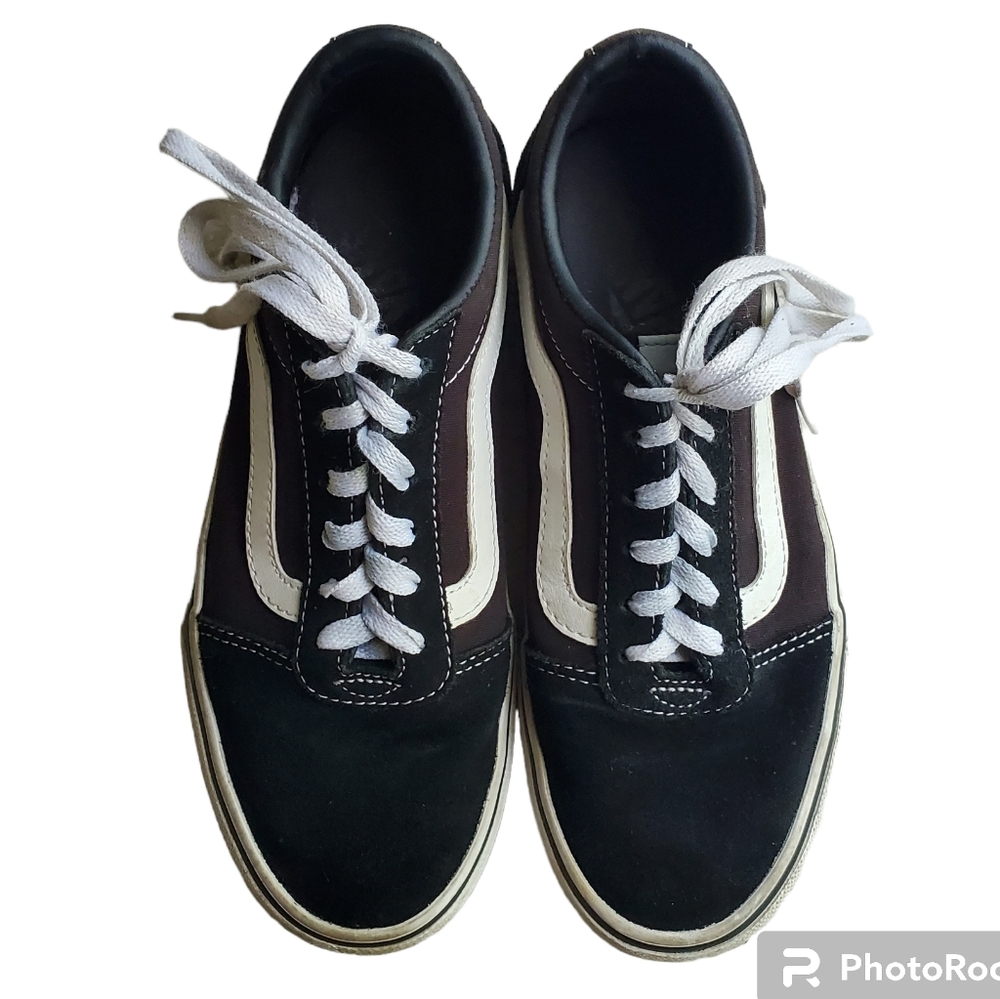 Vans Black and White Old Skool Sneakers
